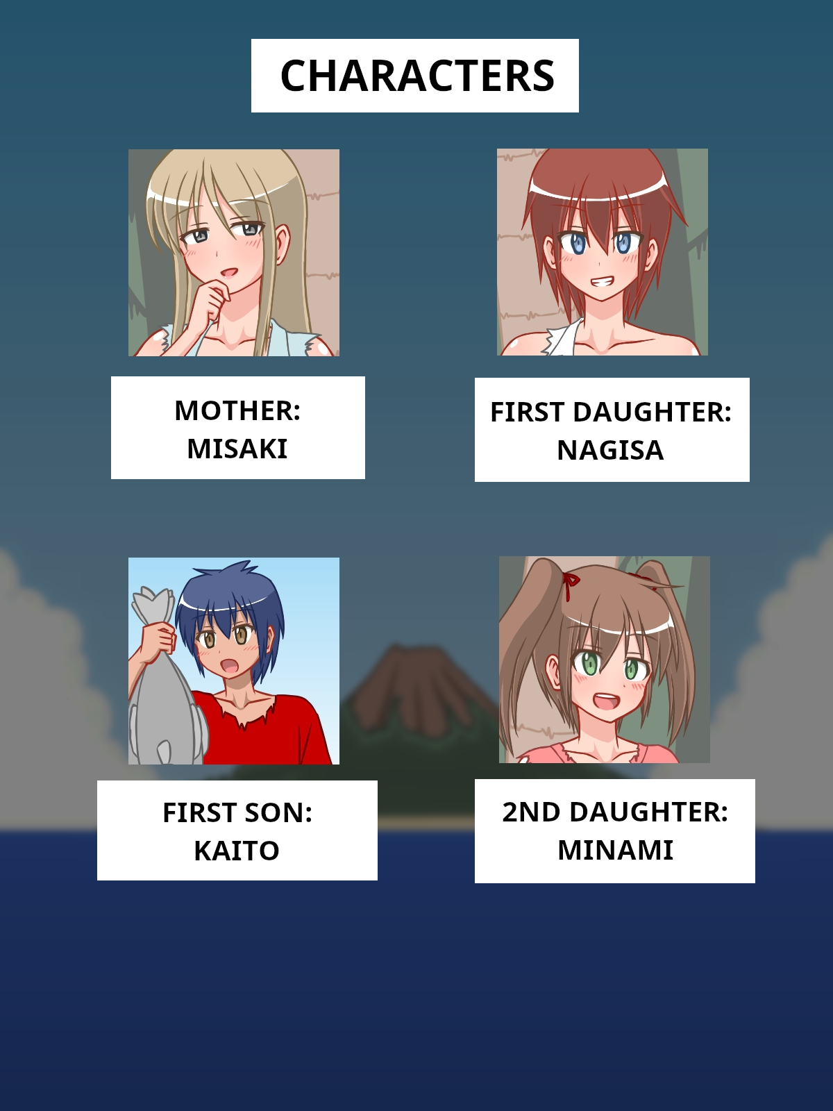 Haha, Ane, Imouto to Jibun no Yonin de Mujintou ni Nagaretsuita no de, Kazoku Doushi de Nakadashi Kozukuri Sex Shimakutte, Shima de Shison Hanei Saseru Koto ni Shita! page 2 full