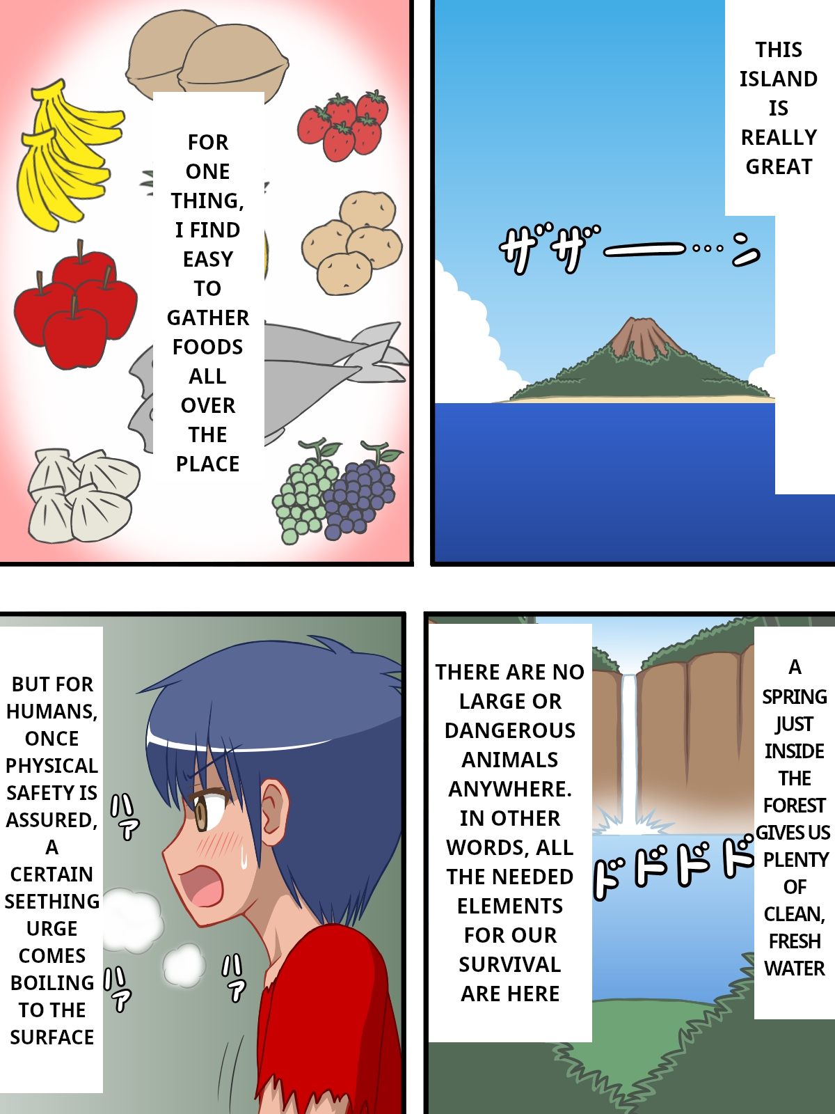 Haha, Ane, Imouto to Jibun no Yonin de Mujintou ni Nagaretsuita no de, Kazoku Doushi de Nakadashi Kozukuri Sex Shimakutte, Shima de Shison Hanei Saseru Koto ni Shita! page 5 full