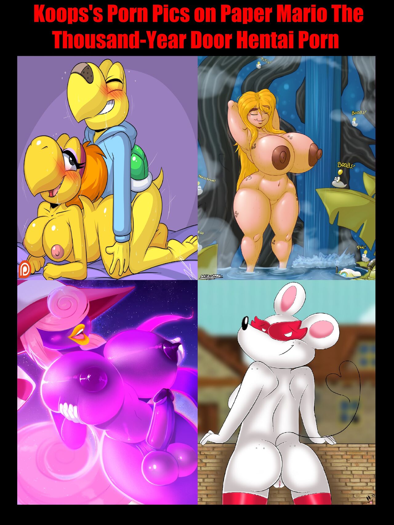 Koops's Porn Pics on Paper Mario The Thousand-Year Door Hentai Porn ♂️♀️⚧️ ???? page 1 full
