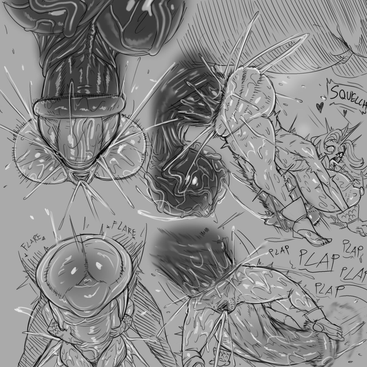 stinky fish girl molesting a centaur page 5 full