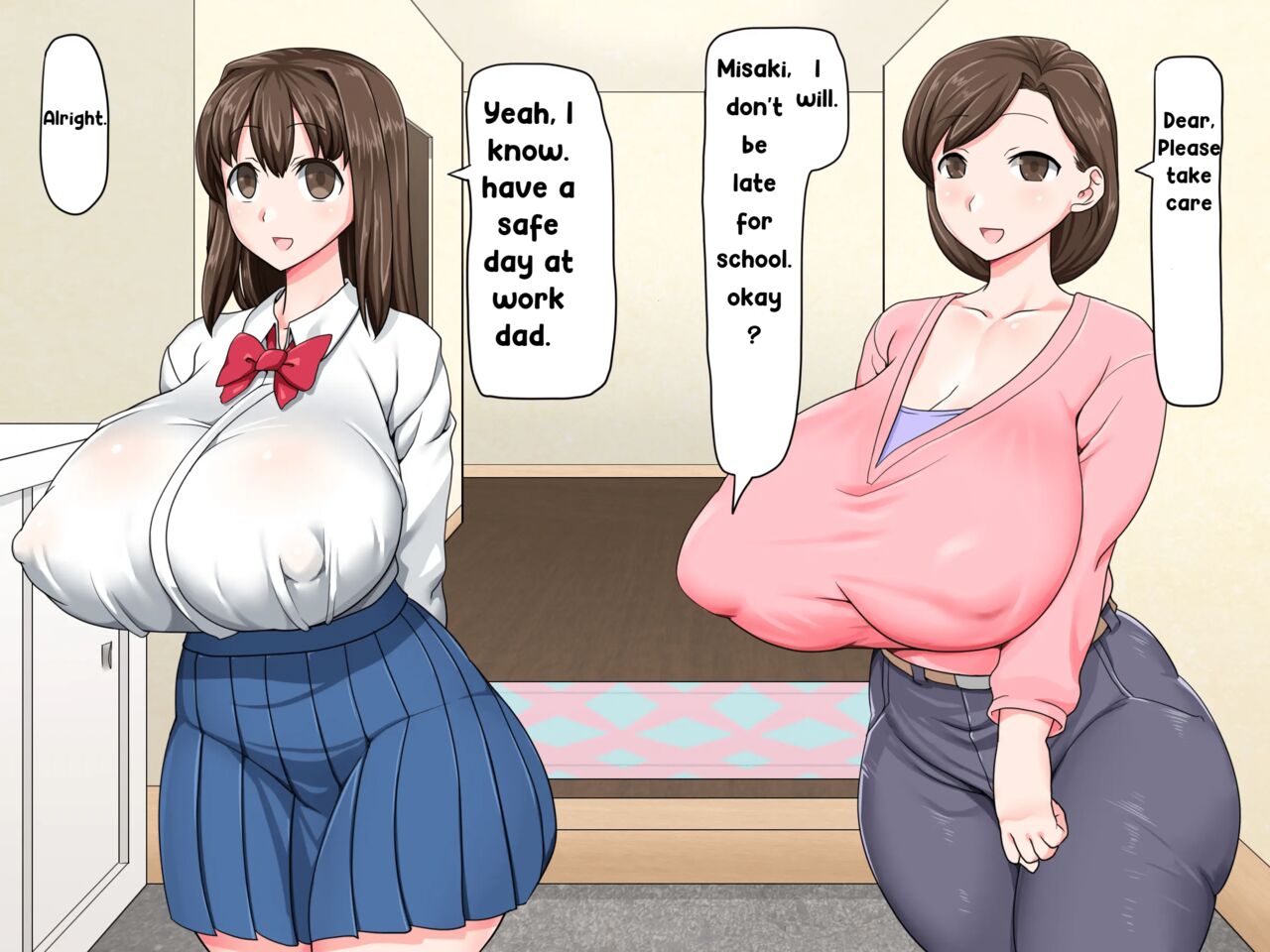 Kusogaki Saimin Kekkon Seikatsu ~Oba to Itoko wa Boku no Yome!~ | Hypnotic Marriage Life of a Little Punk ~My Aunt and Cousin are my Wives!~ page 3 full
