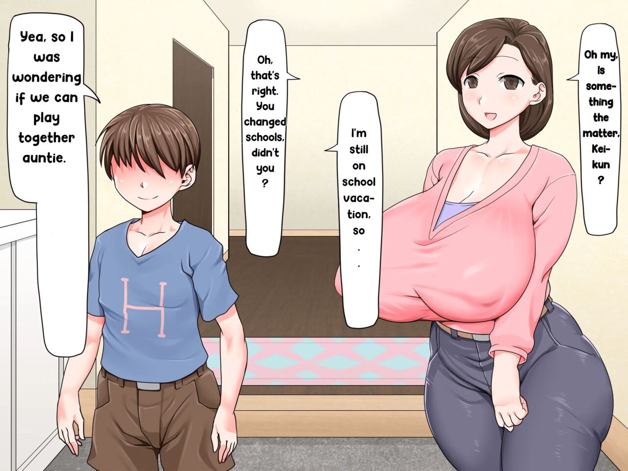 Kusogaki Saimin Kekkon Seikatsu ~Oba to Itoko wa Boku no Yome!~ | Hypnotic Marriage Life of a Little Punk ~My Aunt and Cousin are my Wives!~ page 8 full