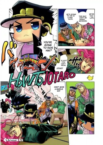 How to Jotaro cover