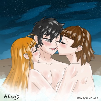 Living with Makoto and Futaba! cover
