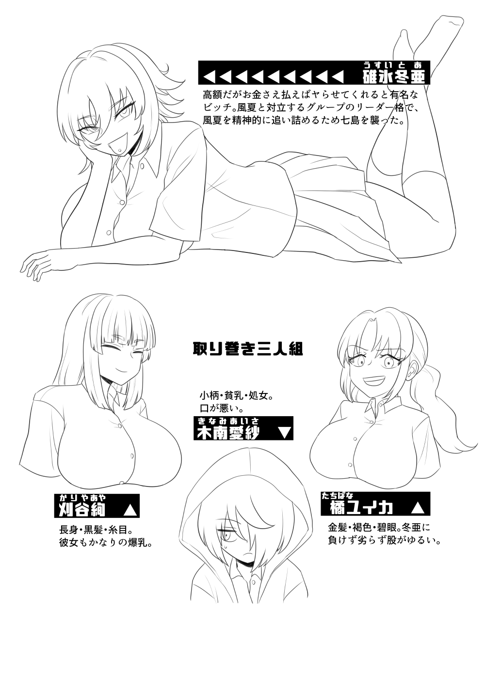 Kinpatsu Bakunyuu Yankee ga Moto Ijimerarekko to Love Love Ecchi suru Hon page 5 full