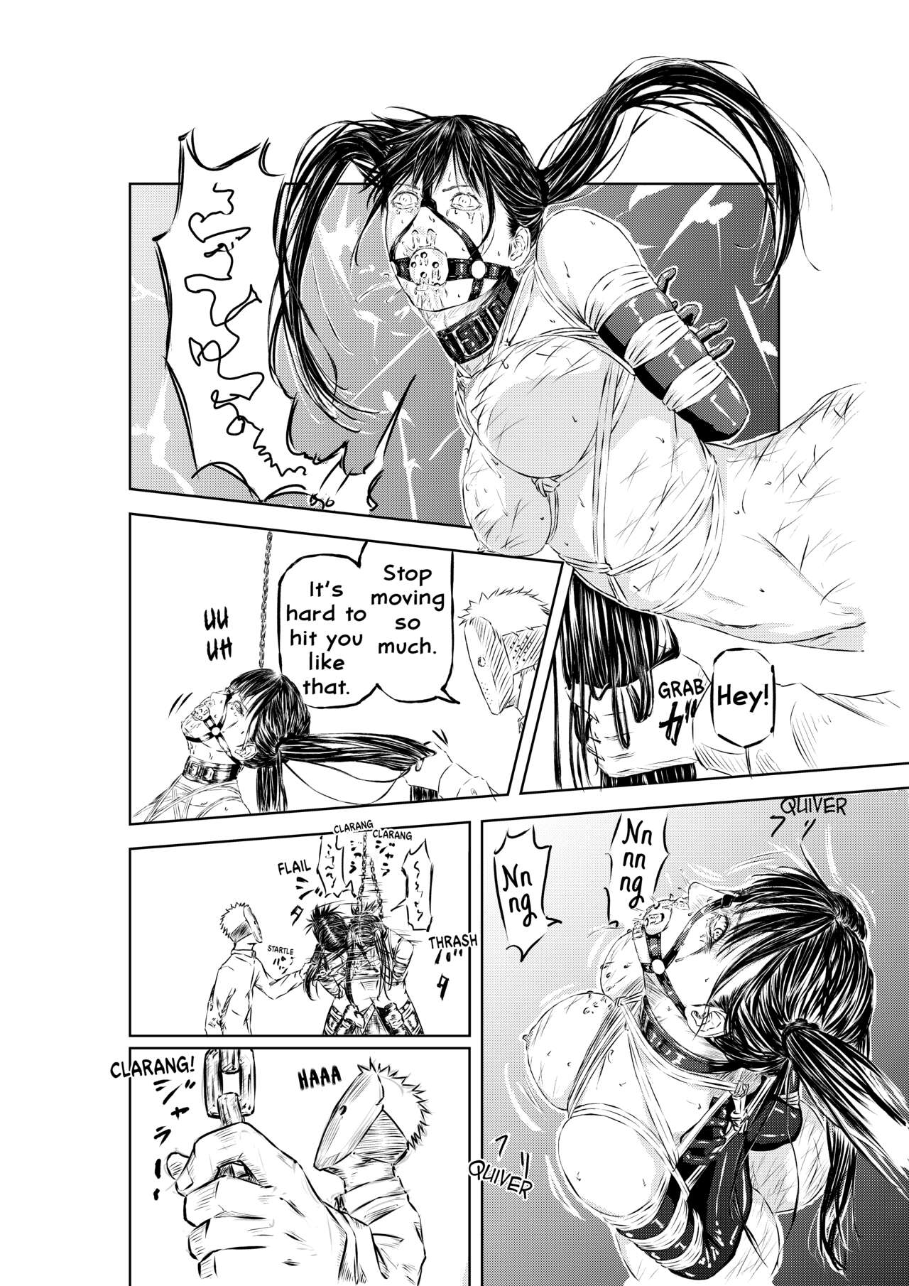 Hakumen No Seisai 1-2 | White Mask's Punishment 1-2 page 3 full