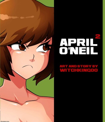 April O'Neil - Save The Turtles #2 cover