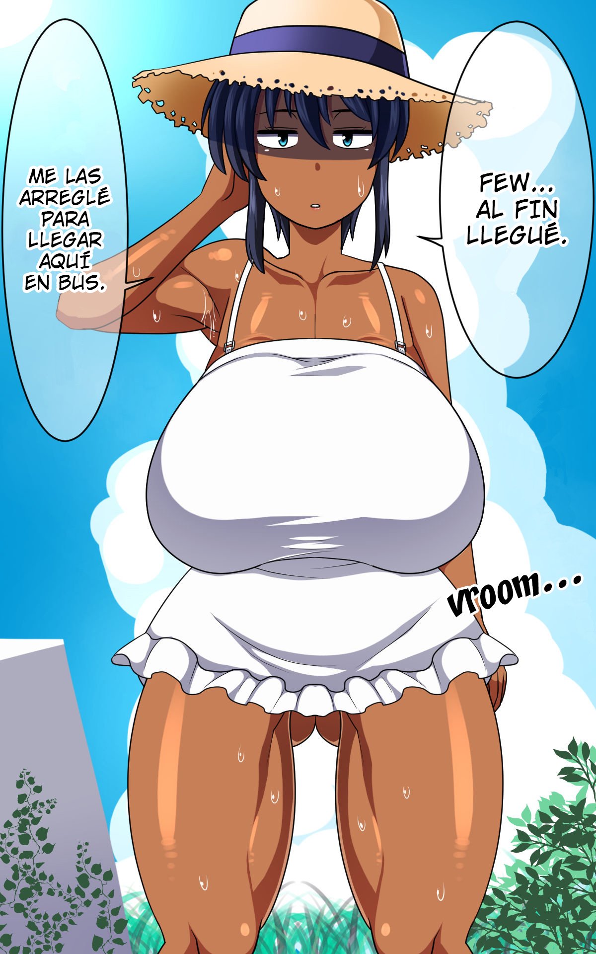 Kasshoku Musume Natsuki-chan ~Inaka no Natsuyasumi Hen~ page 6 full
