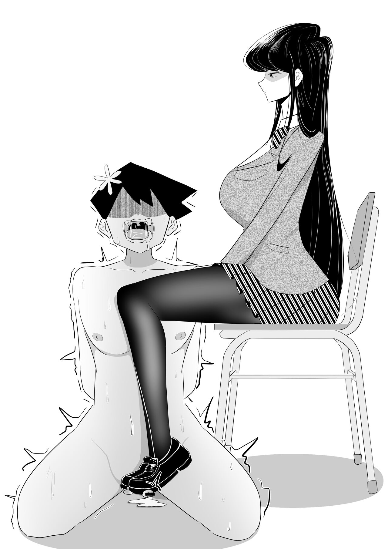 Komi-san no Ashi page 2 full