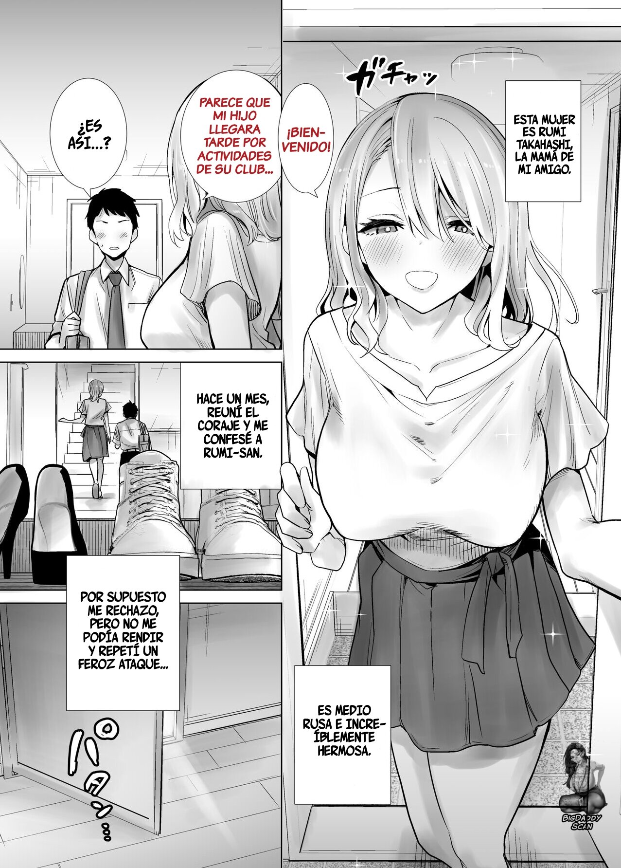 Tomodachi no Mama ga Boku no Dekachin de Ikimakutta Hanashi | La Historia De La Mama De Mi Amigo Que Se Vino Con Mi Gran Polla page 3 full