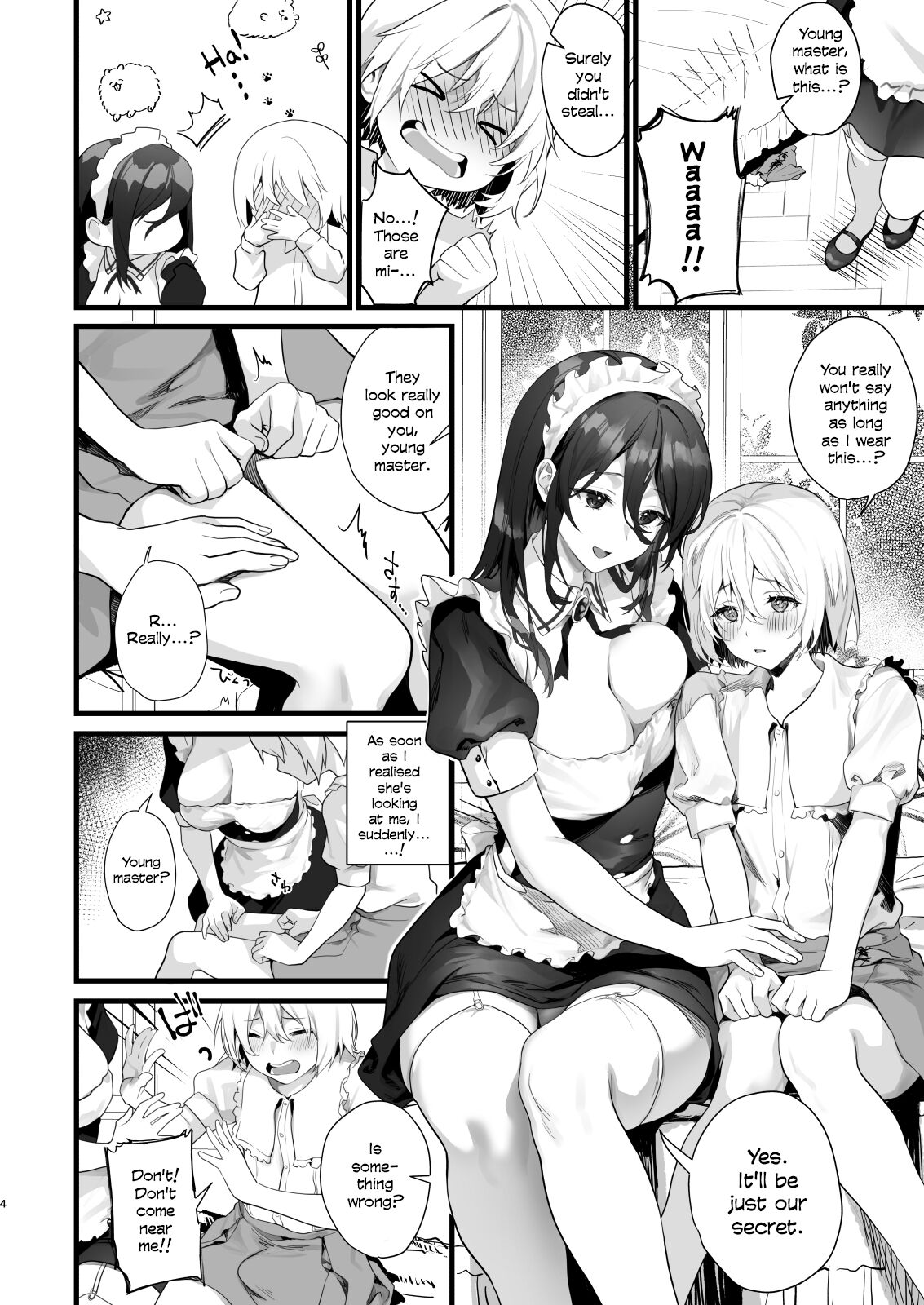 Otokonoko wa Maid no Love Doll | The Femboy Is The Maid's Love Doll page 4 full