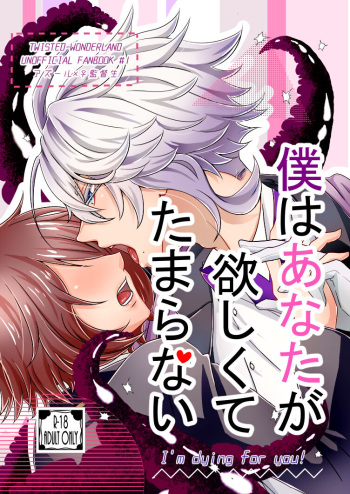 Boku wa Anata ga Hoshikute Tamaranai cover