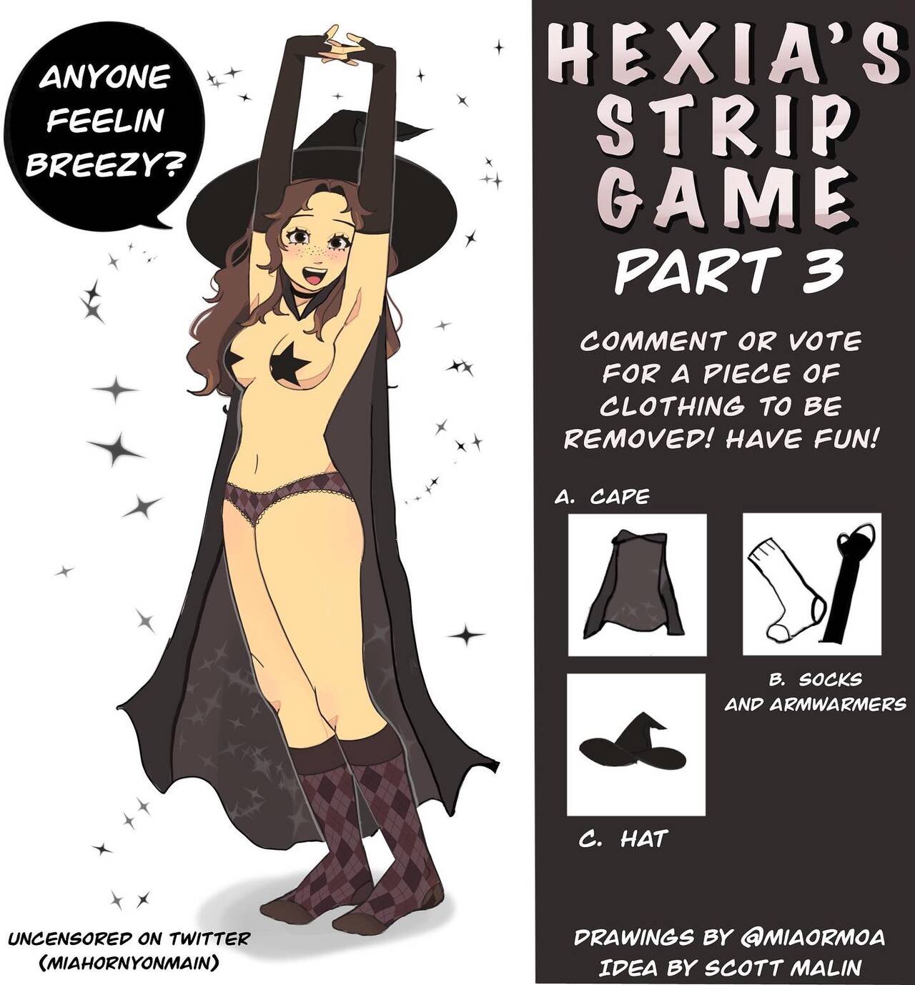 Hexia's Strip Game page 3 full