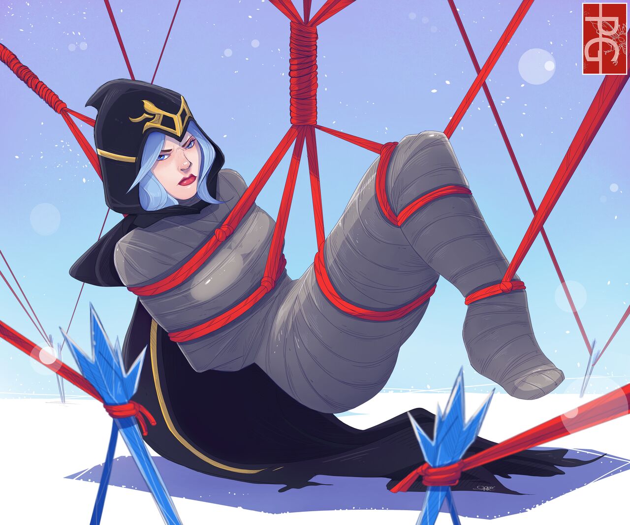 AFK Ashe Skin ft. Ashe page 7 full