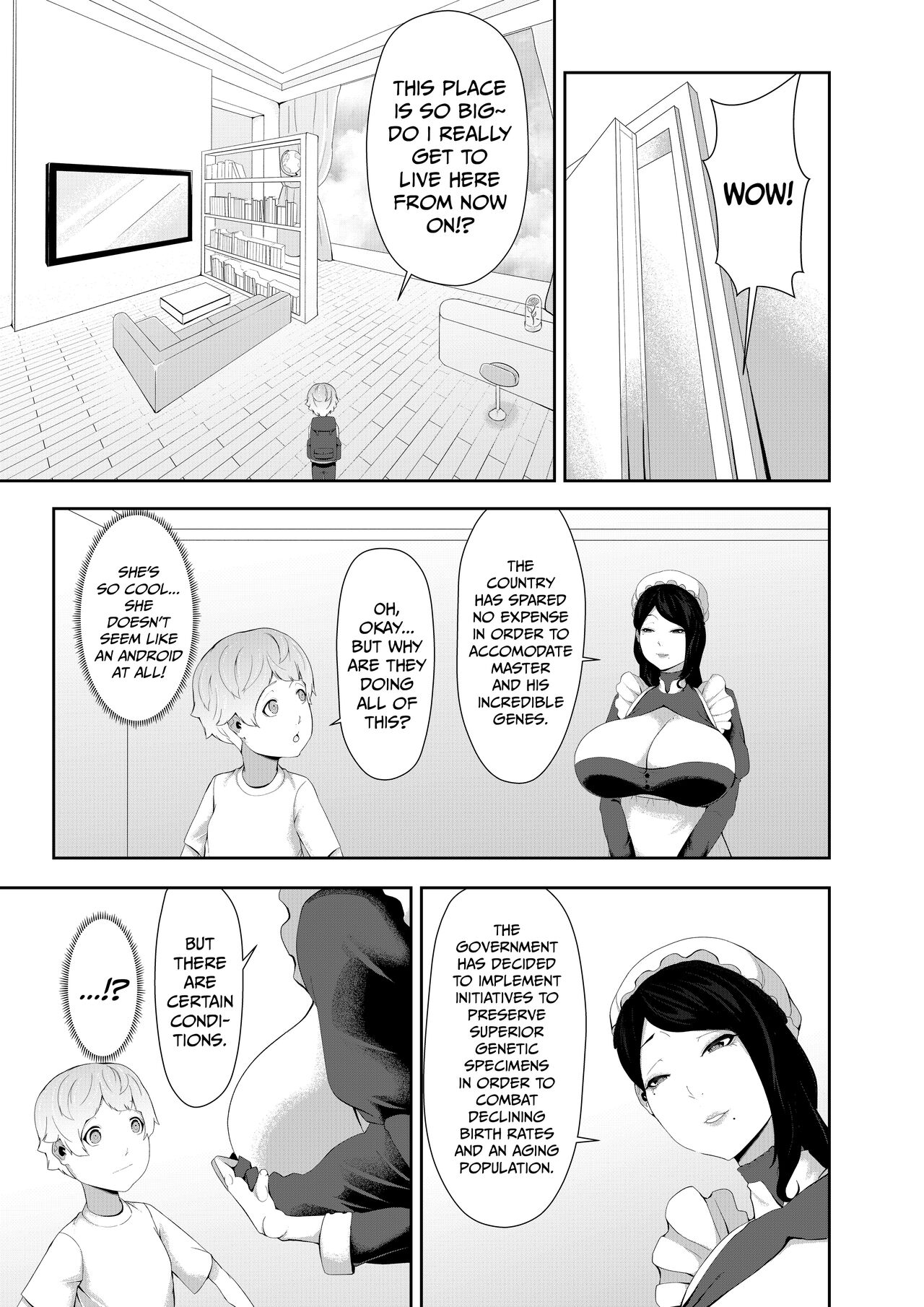 Junyuu-gata Android no Houshi | The Breastfeeding Model Type Android's Service page 3 full