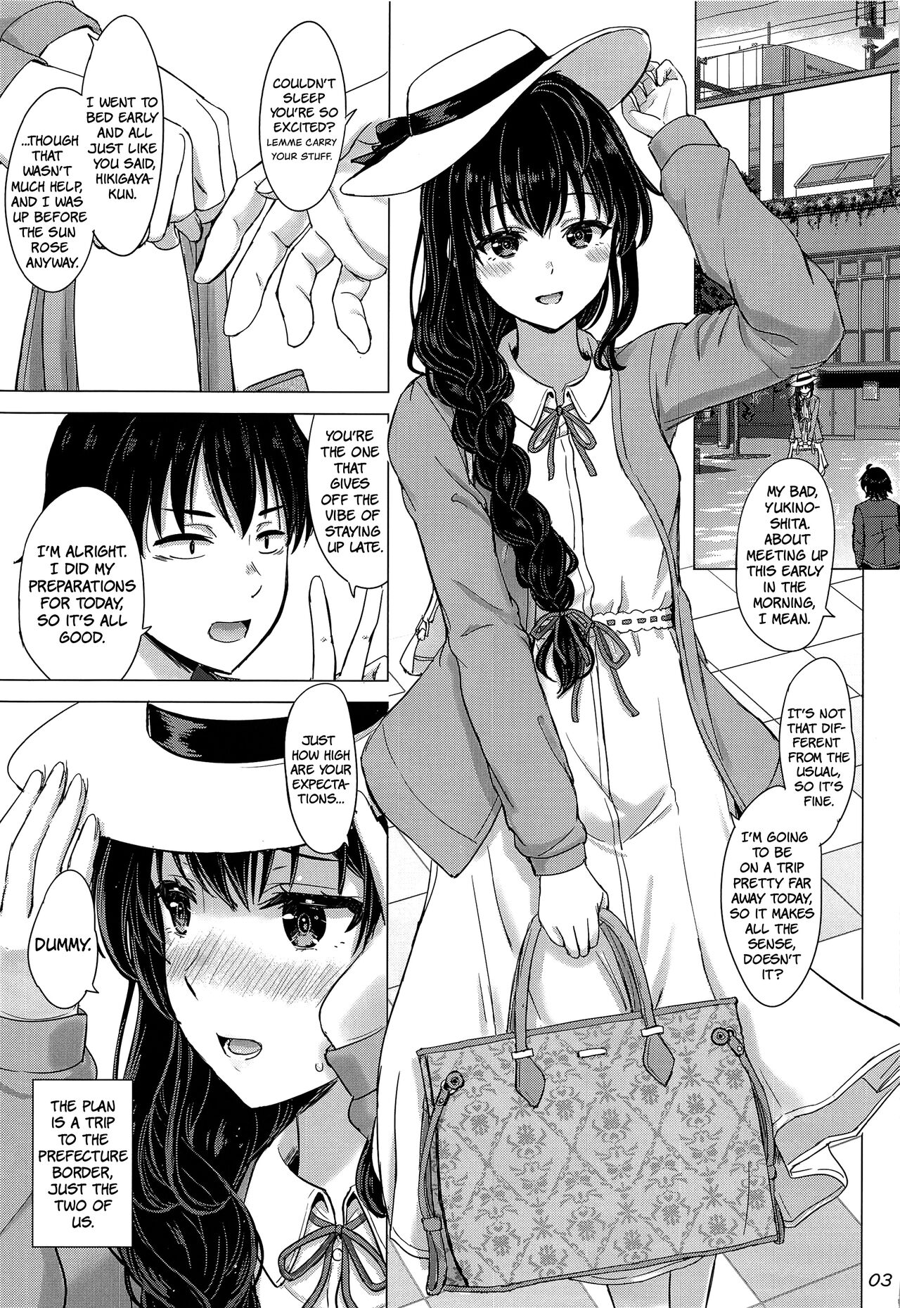 Yukinoshita Shimai to Iyarashii Futari no Himegoto. | The Naughty Secrets of the Yukinoshita Sisters. page 2 full