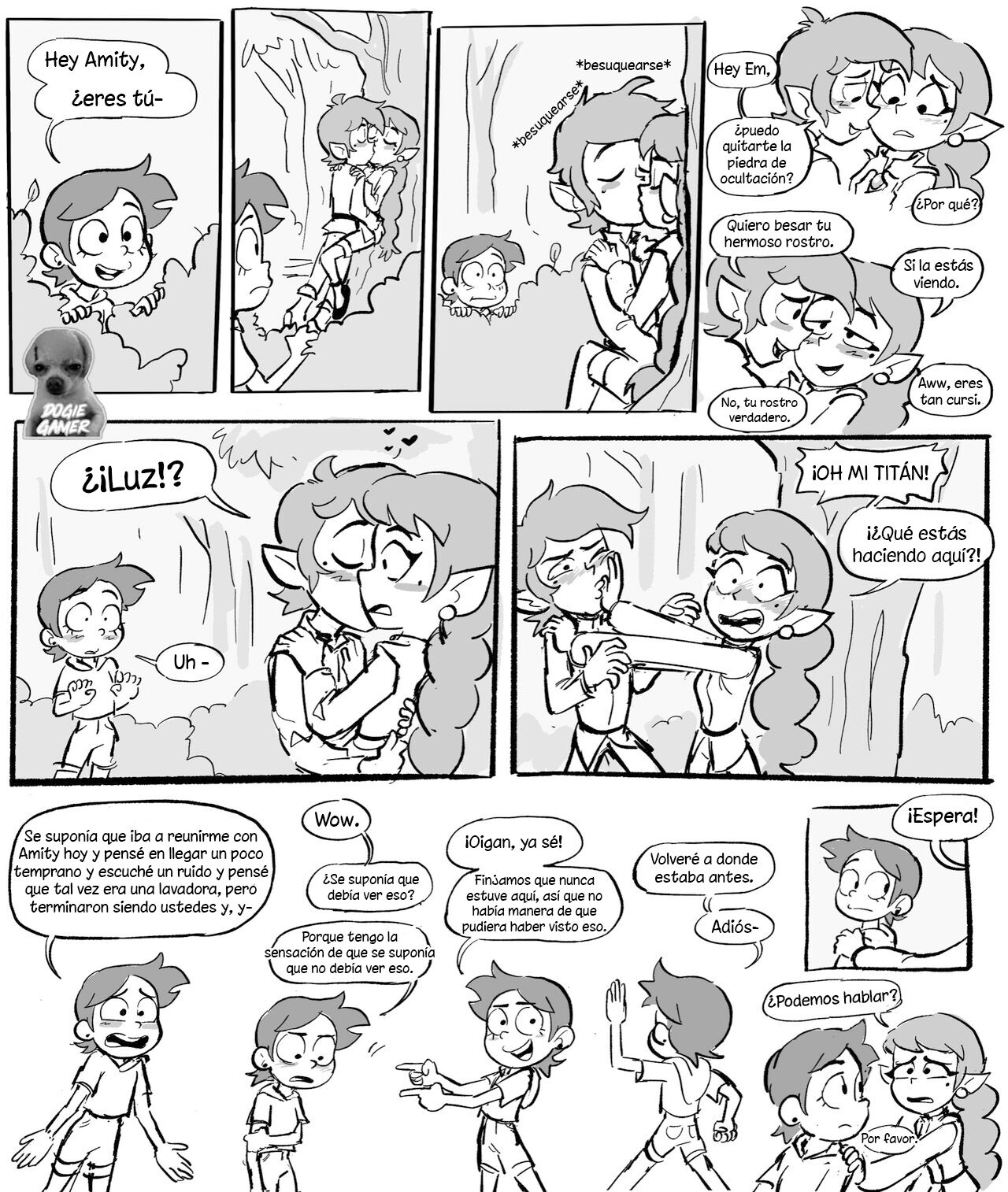 Blight Comic page 1 full