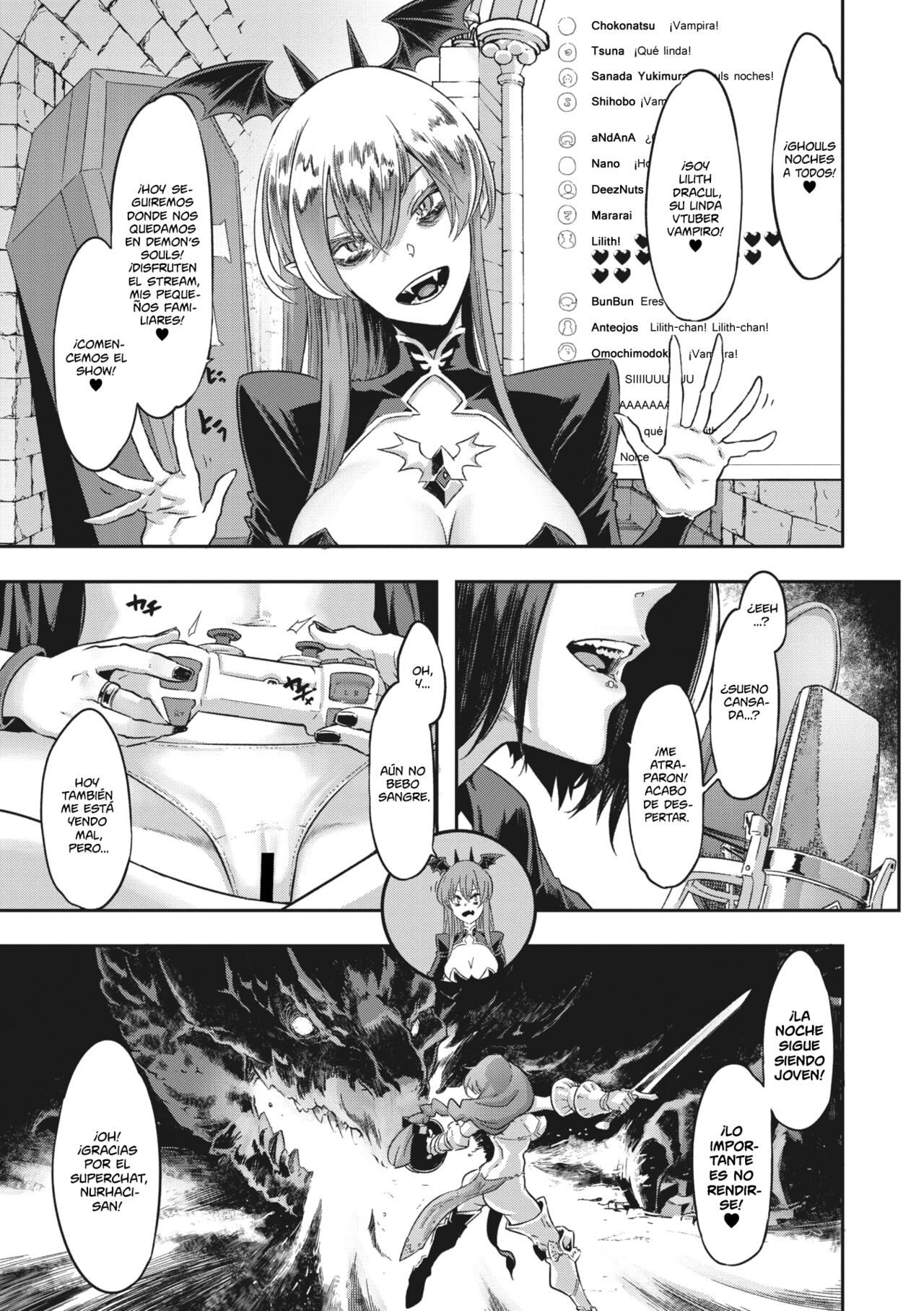 Yukizuri Nocturne | Fantasía Nocturna page 1 full
