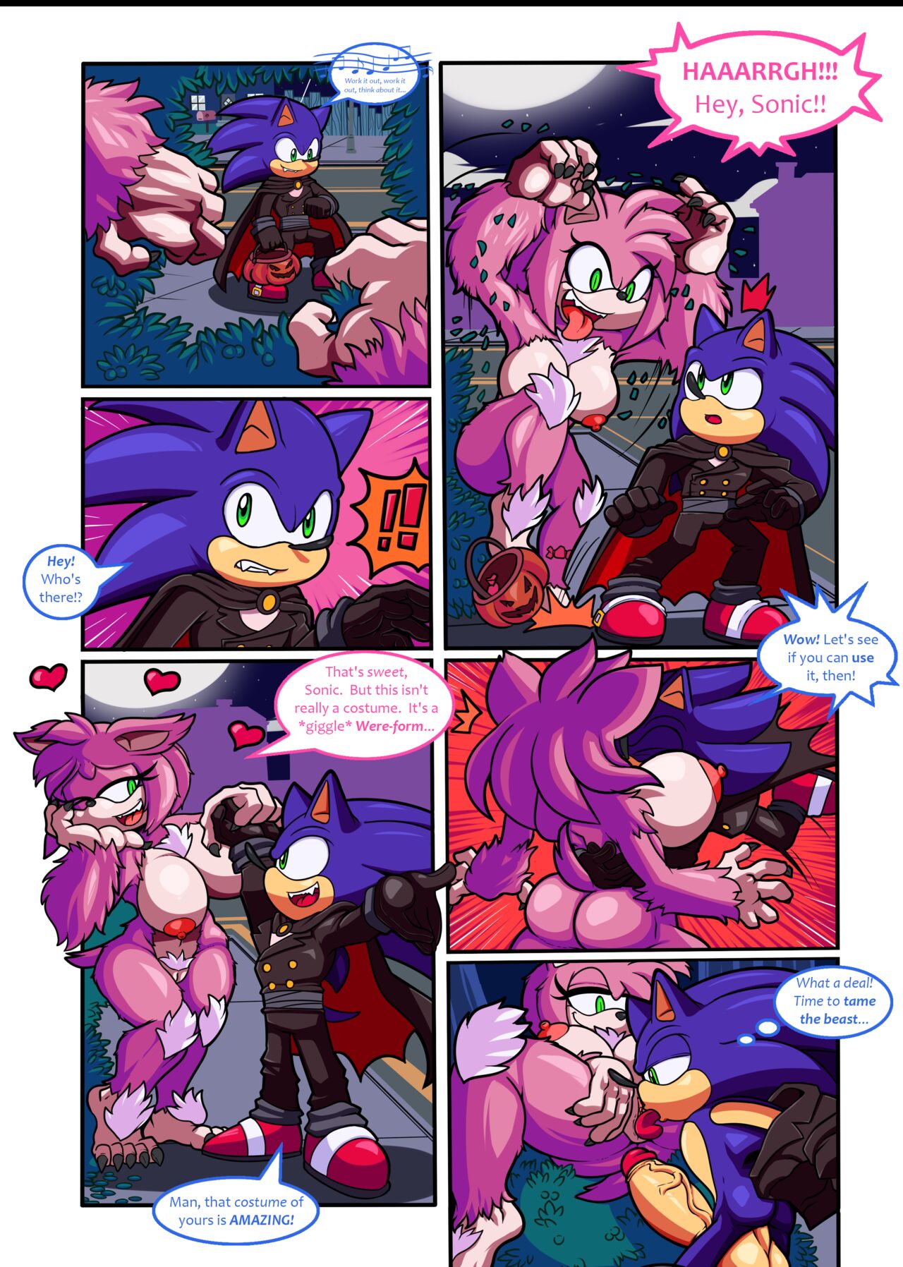 Calloween - Night Of The Were-Girls page 2 full