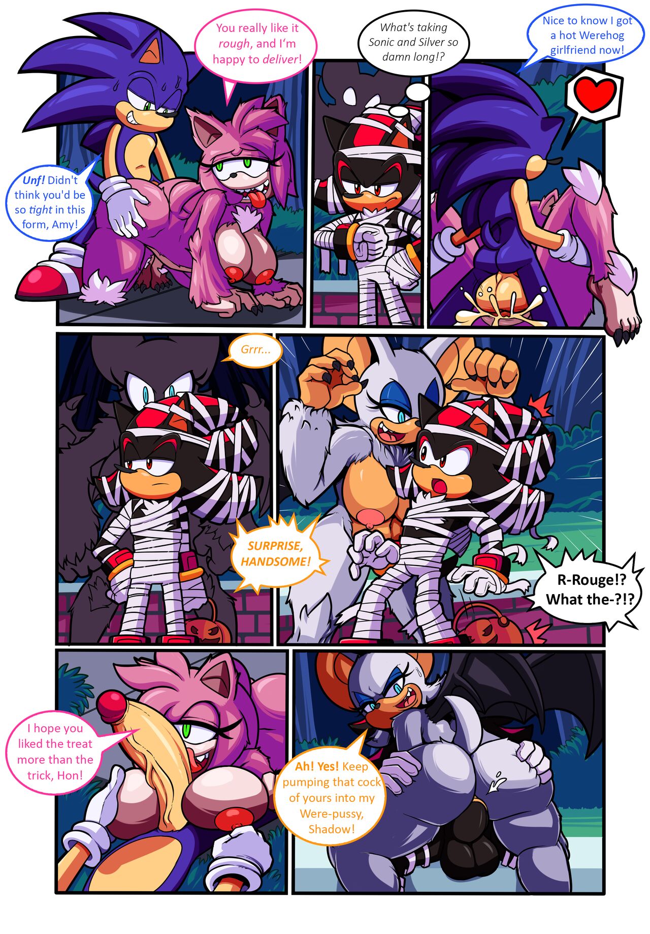 Calloween - Night Of The Were-Girls page 3 full