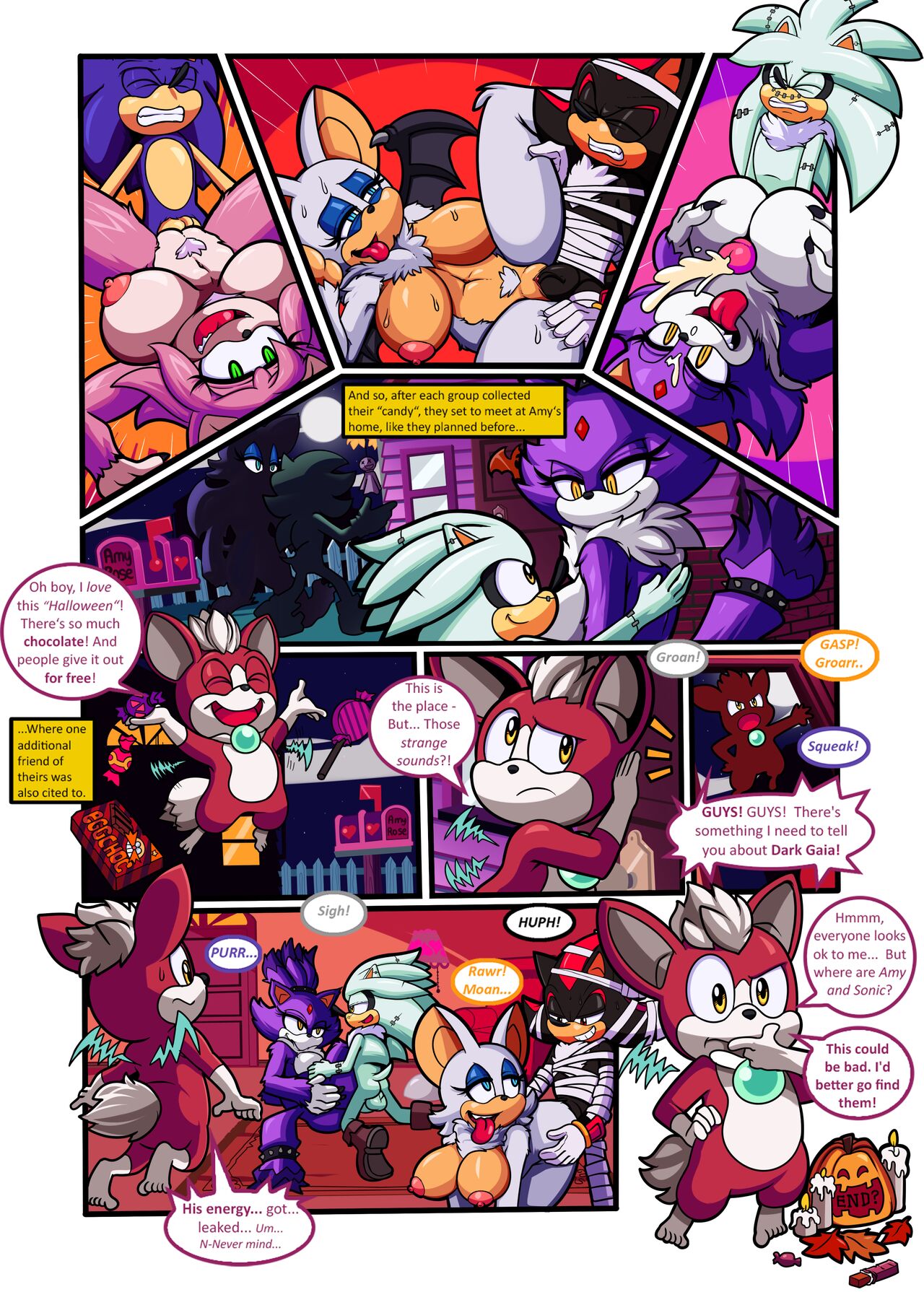 Calloween - Night Of The Were-Girls page 6 full