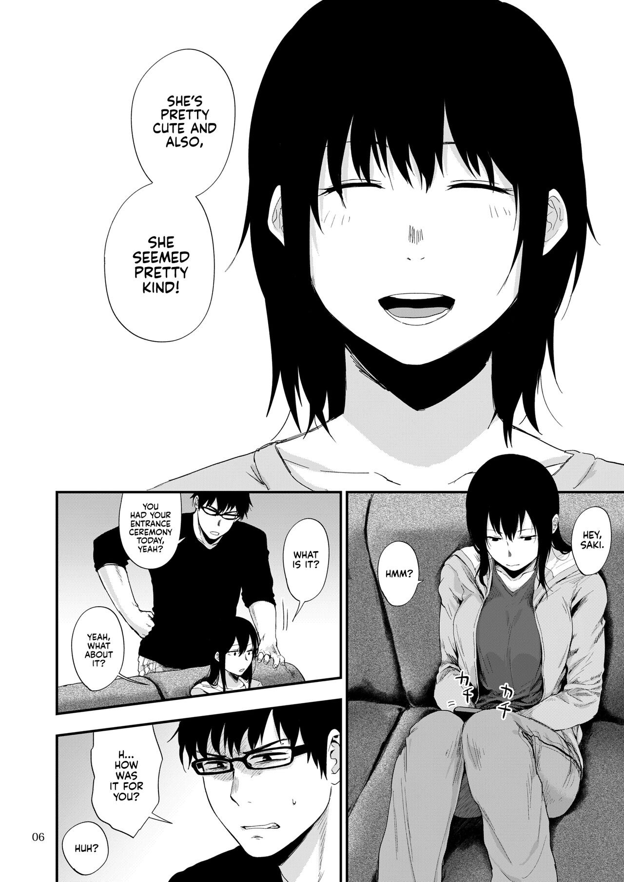 Saki to Mika | Saki and Mika page 5 full
