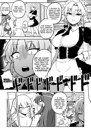 Zetsurin Marisa to Koakuma to Sakuya cover