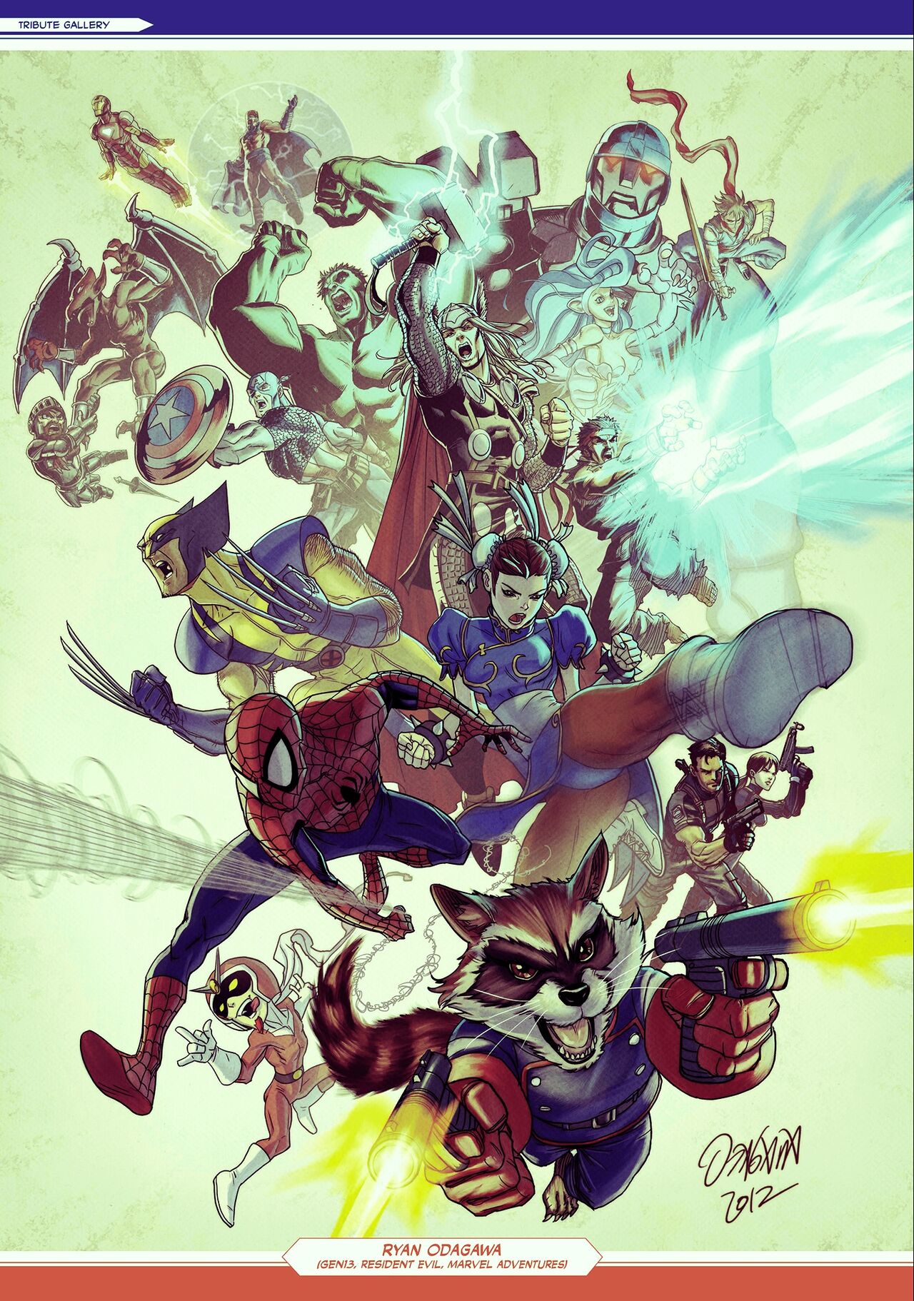 Marvel Vs. Capcom Complete Official Works page 7 full