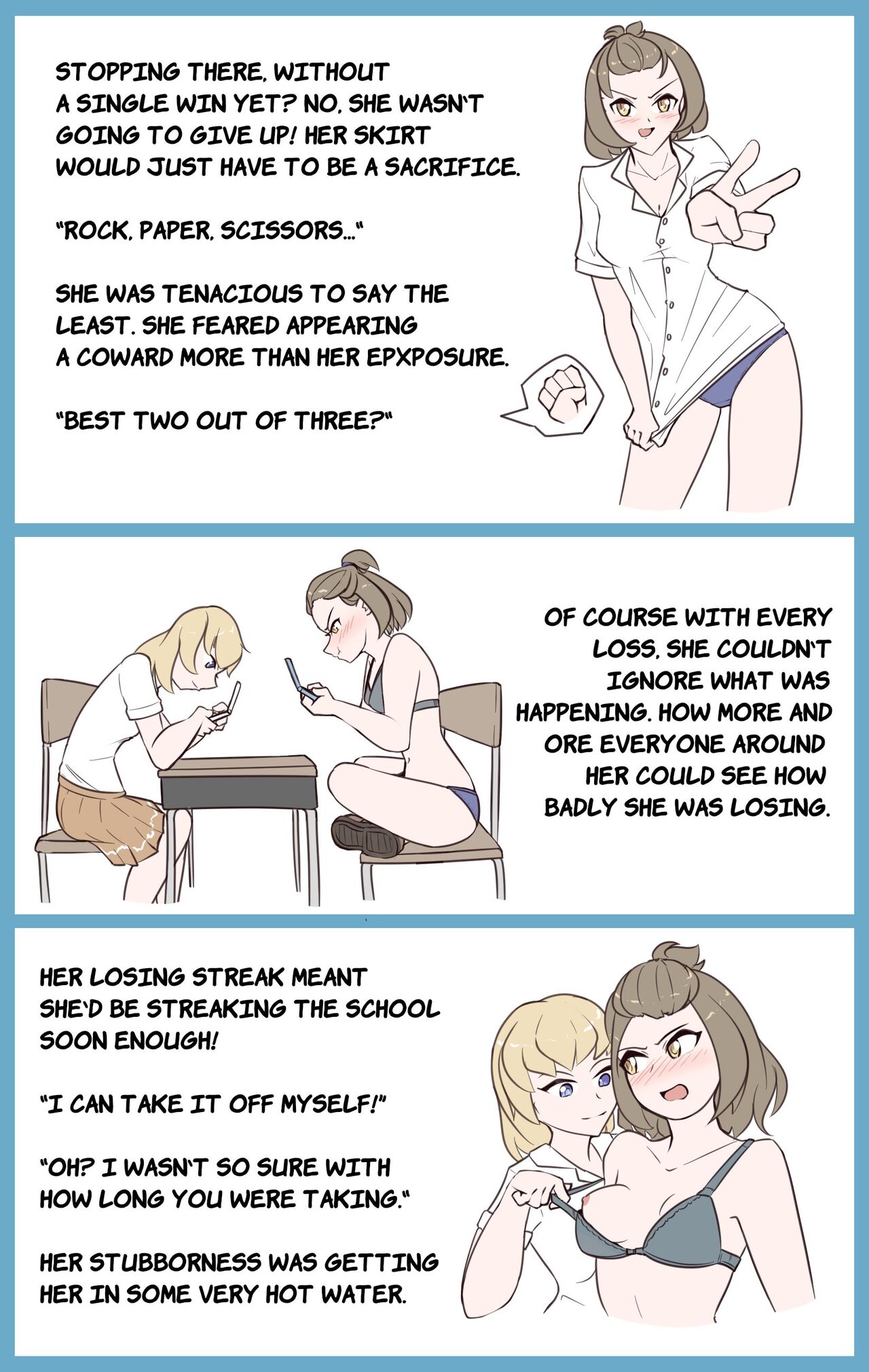 A Girl Who Stubbornly Doesn't Know When to Quit page 2 full