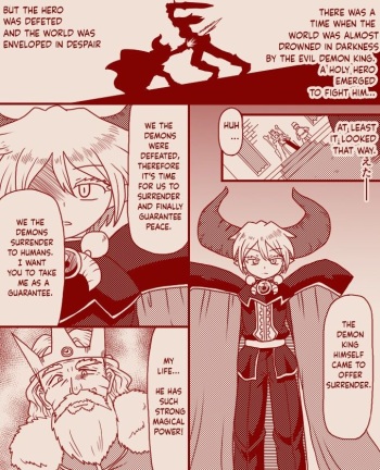 The demon king and the holy pristess cover