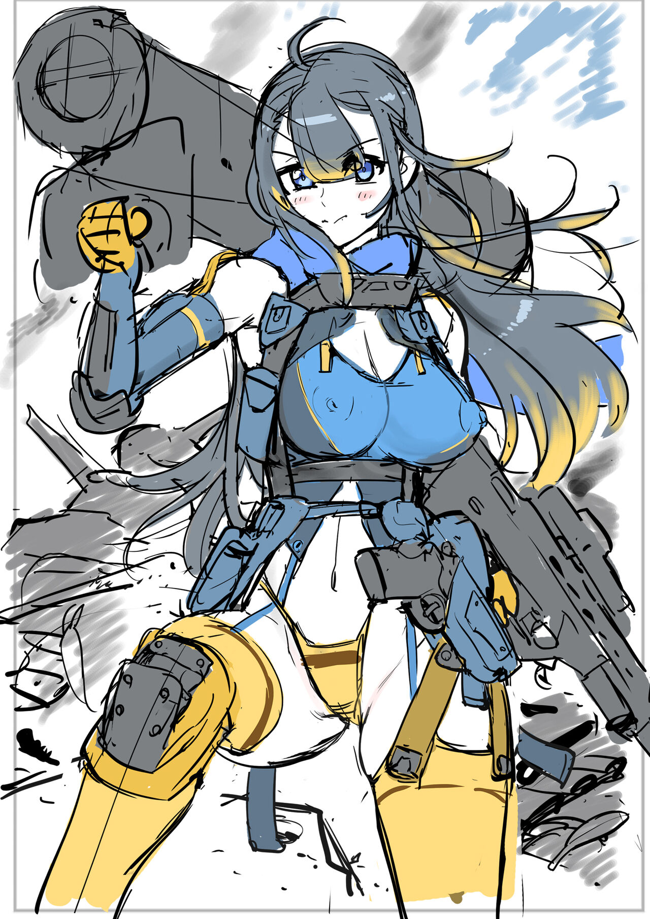 イラストラフ集① page 7 full