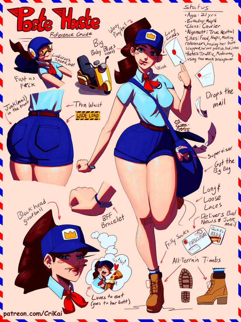 Poste Haste page 1 full