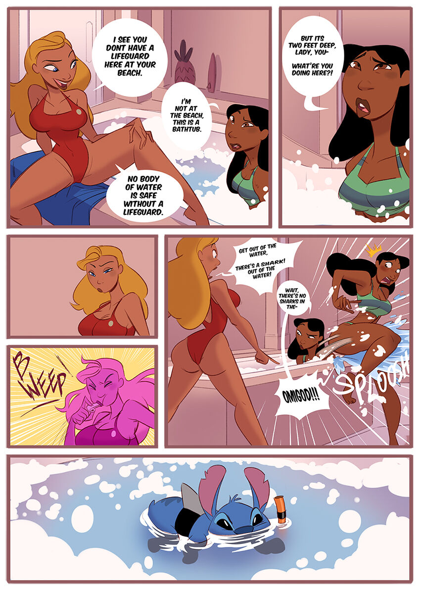 Lilo &amp; Stich Lifeguard page 1 full