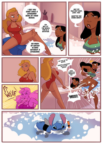 Lilo &amp; Stich Lifeguard cover