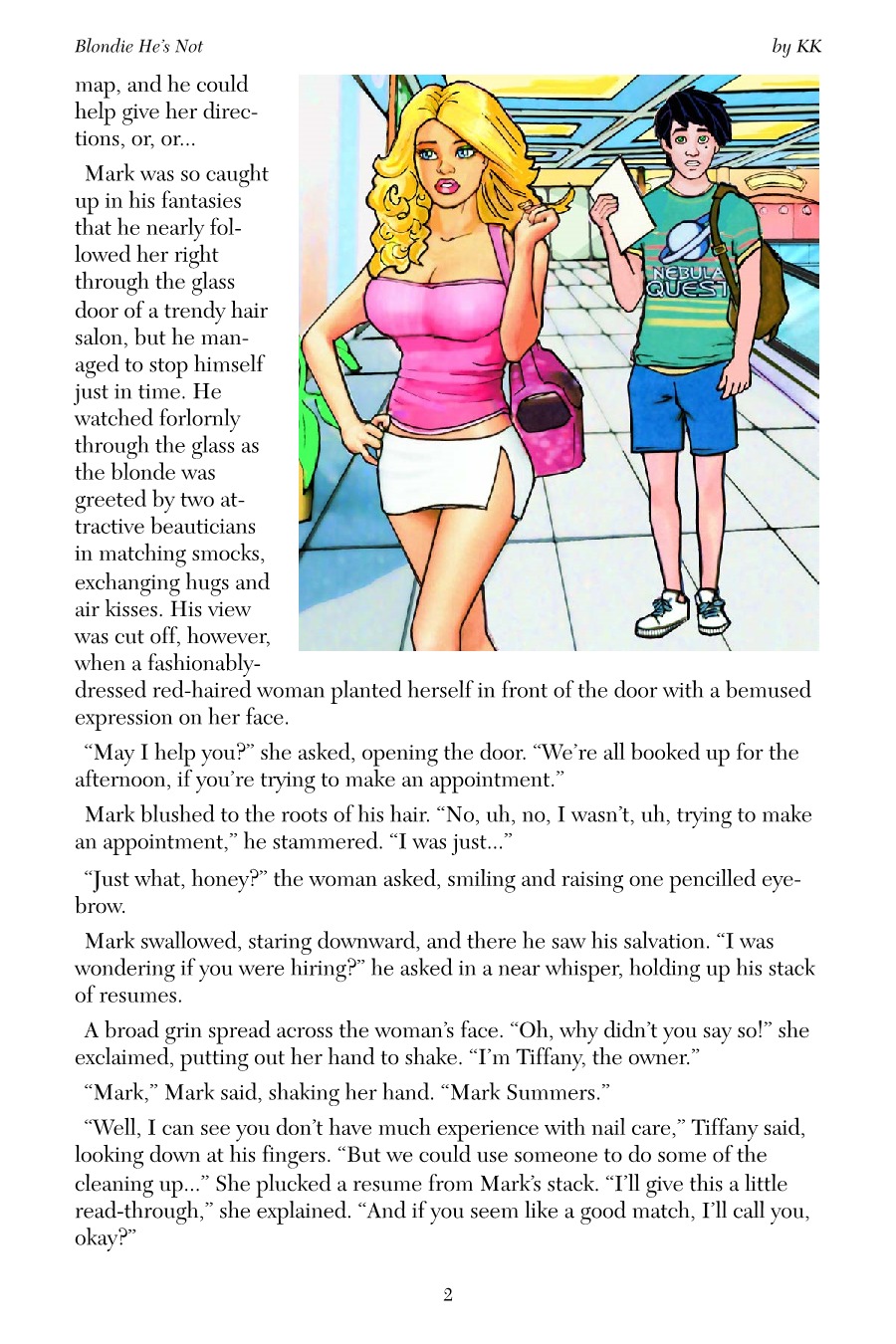 Fraylim - Blondie He's Not page 5 full