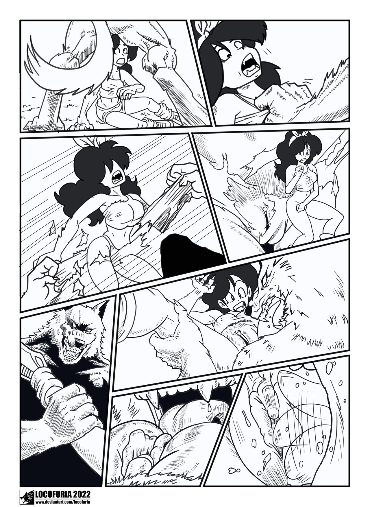 Lycanball: Mai Time for Lunch page 7 full