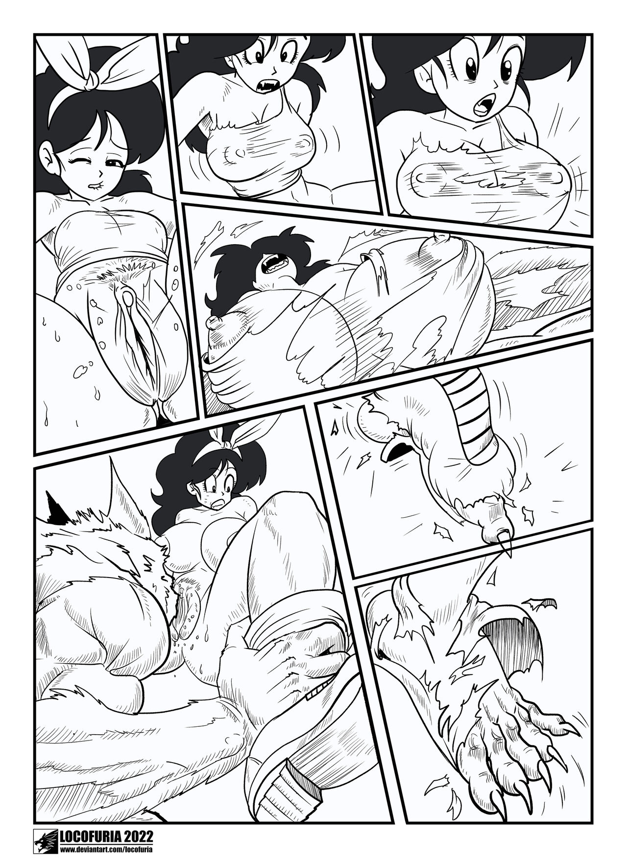 Lycanball: Mai Time for Lunch page 8 full