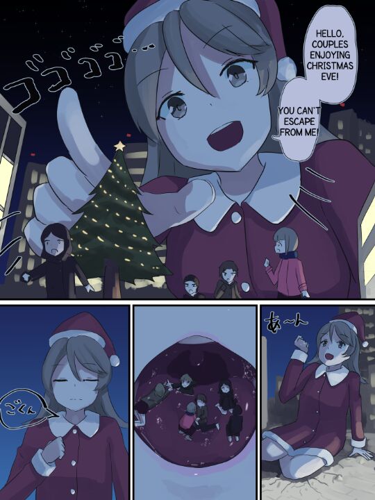 kurisumasu riajuu wo marunomi shouka shichau kyoudai musume page 9 full