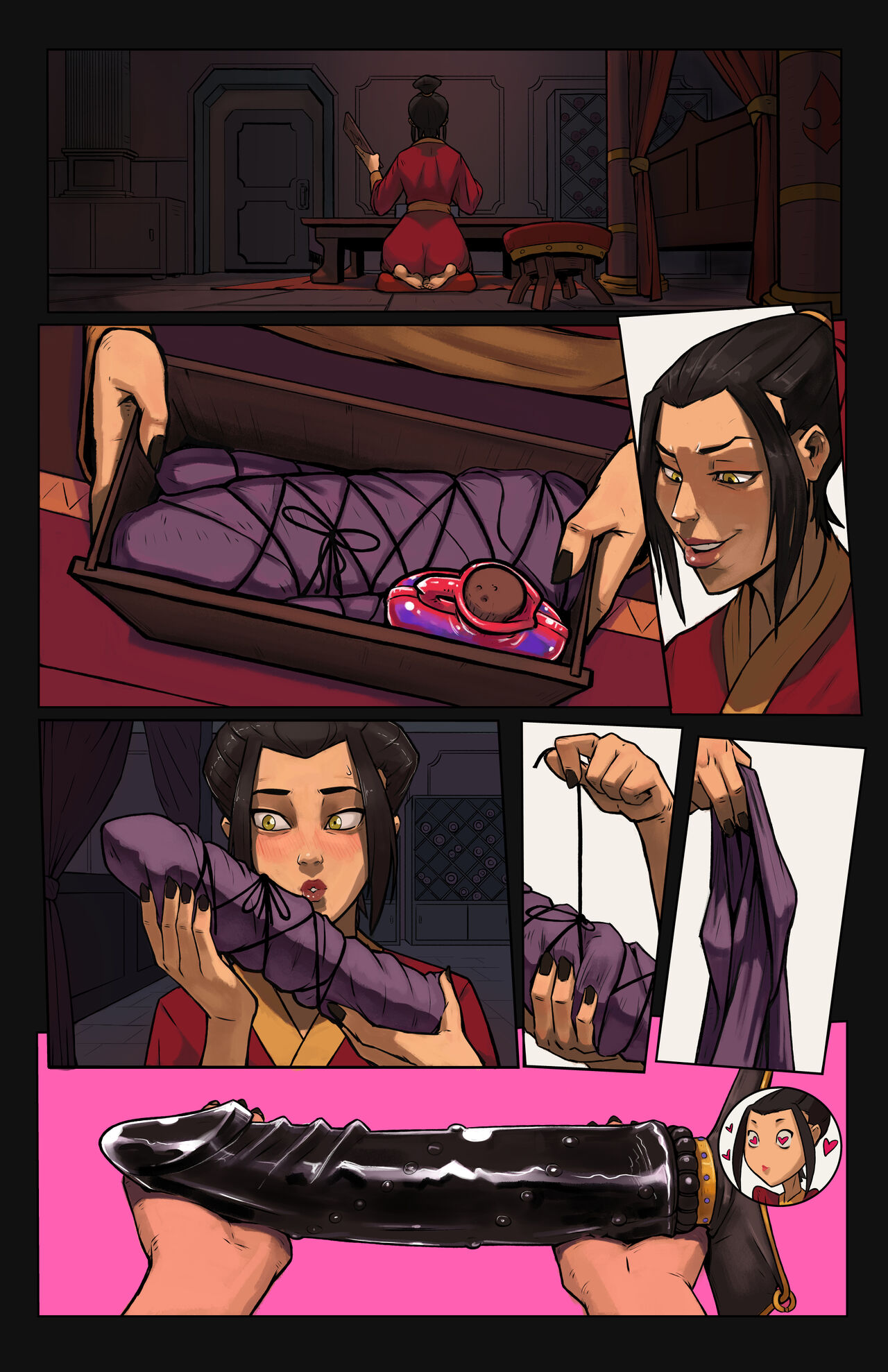 Azula &amp; dildo page 1 full