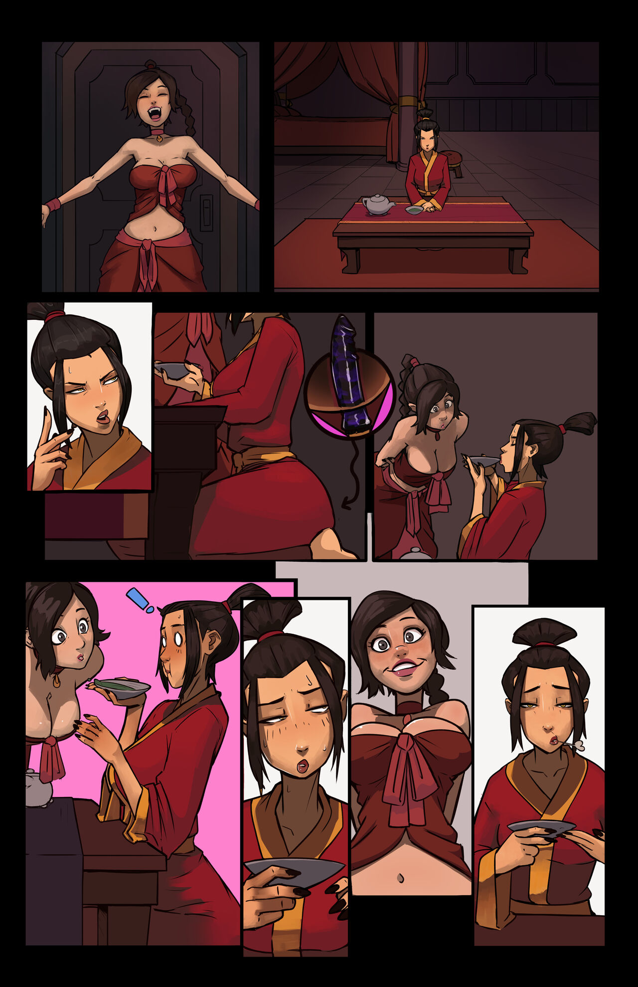 Azula &amp; dildo page 8 full