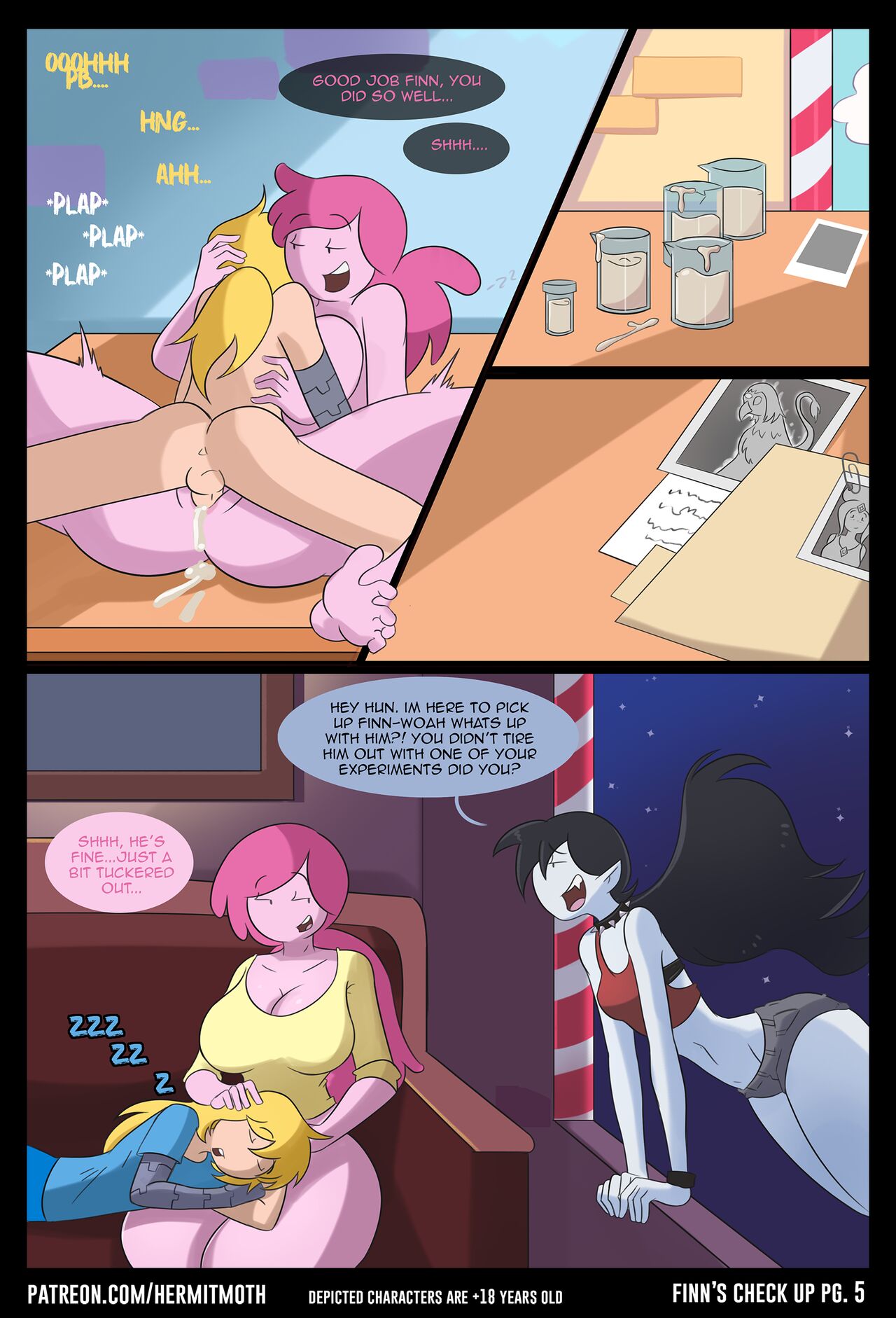 PB gives Finn a Check Up.. page 5 full