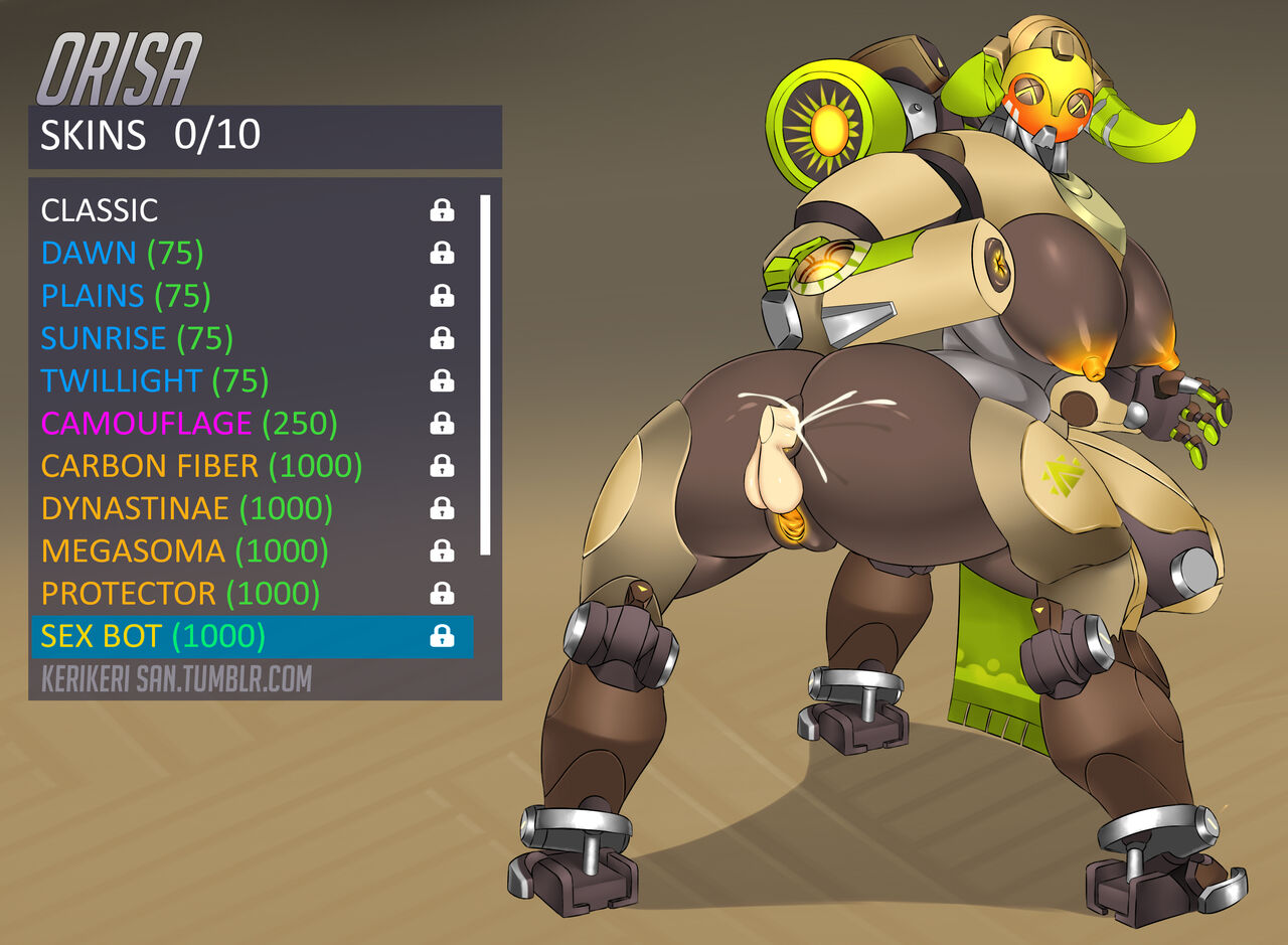 Orisa Sex Bot Skin page 6 full