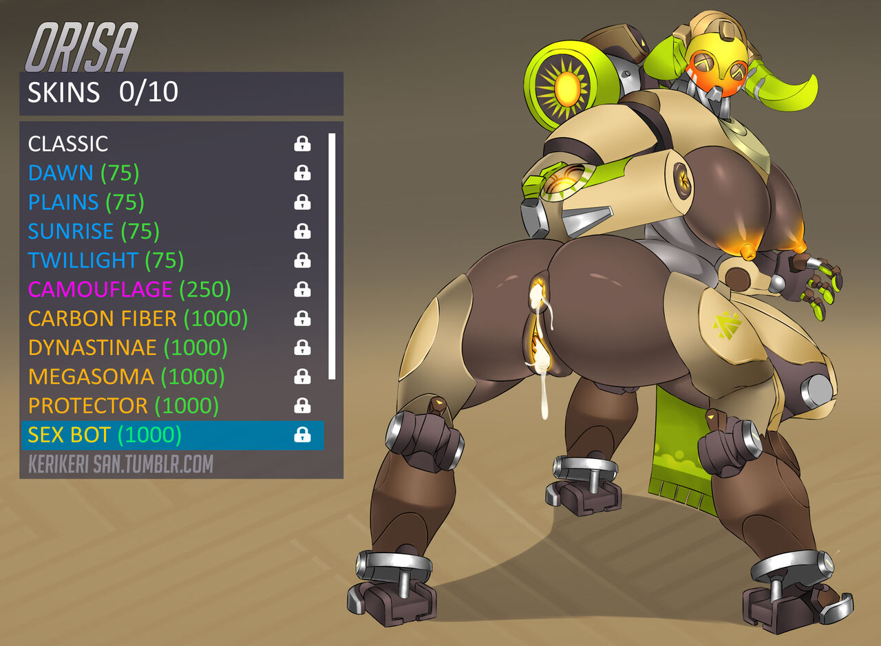 Orisa Sex Bot Skin page 8 full