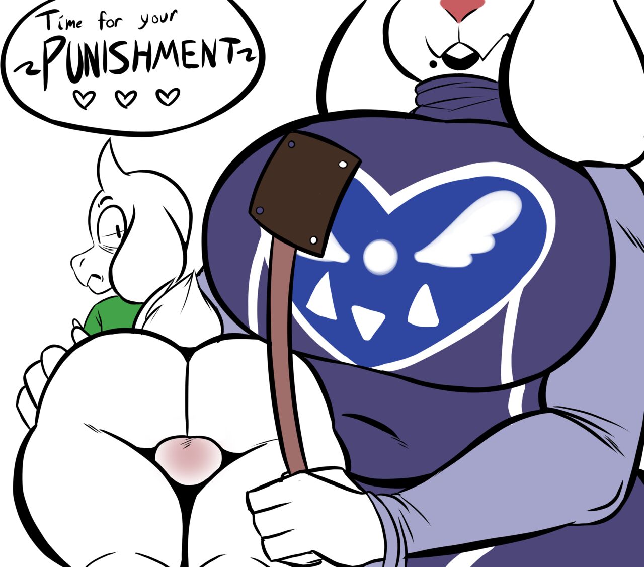 Toriel x Asriel page 6 full
