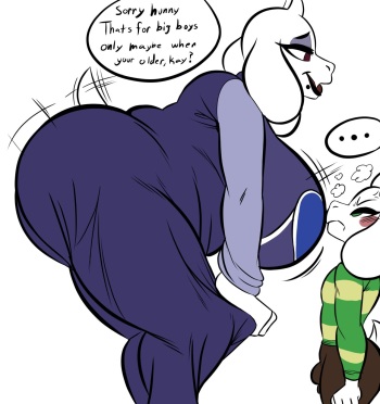 Toriel x Asriel cover