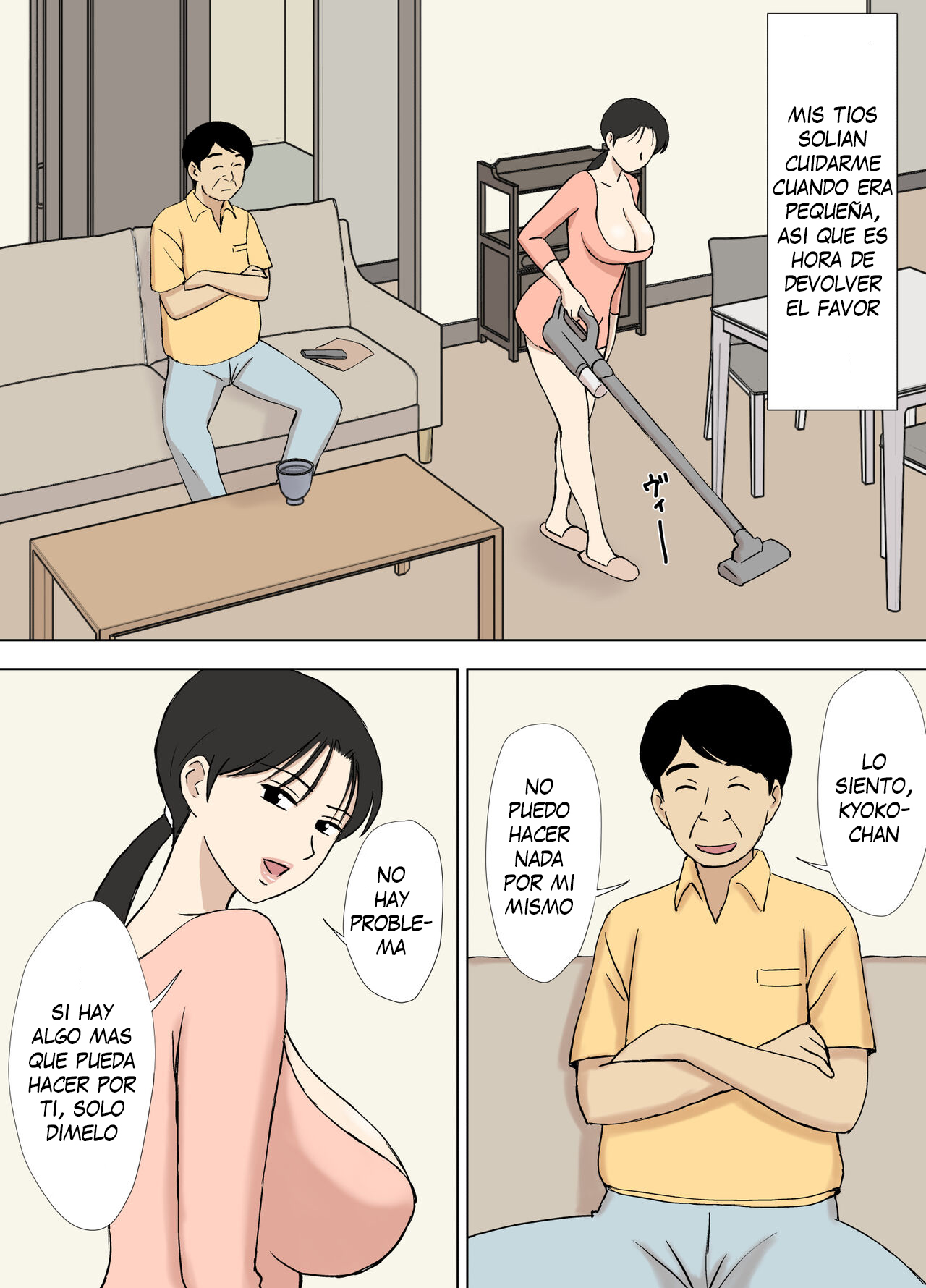 Karamare Tsuma no Kyouko-san Abunai Kaisuiyoku Hen + Zetsurin Gikei Hen  Parte 2 page 2 full