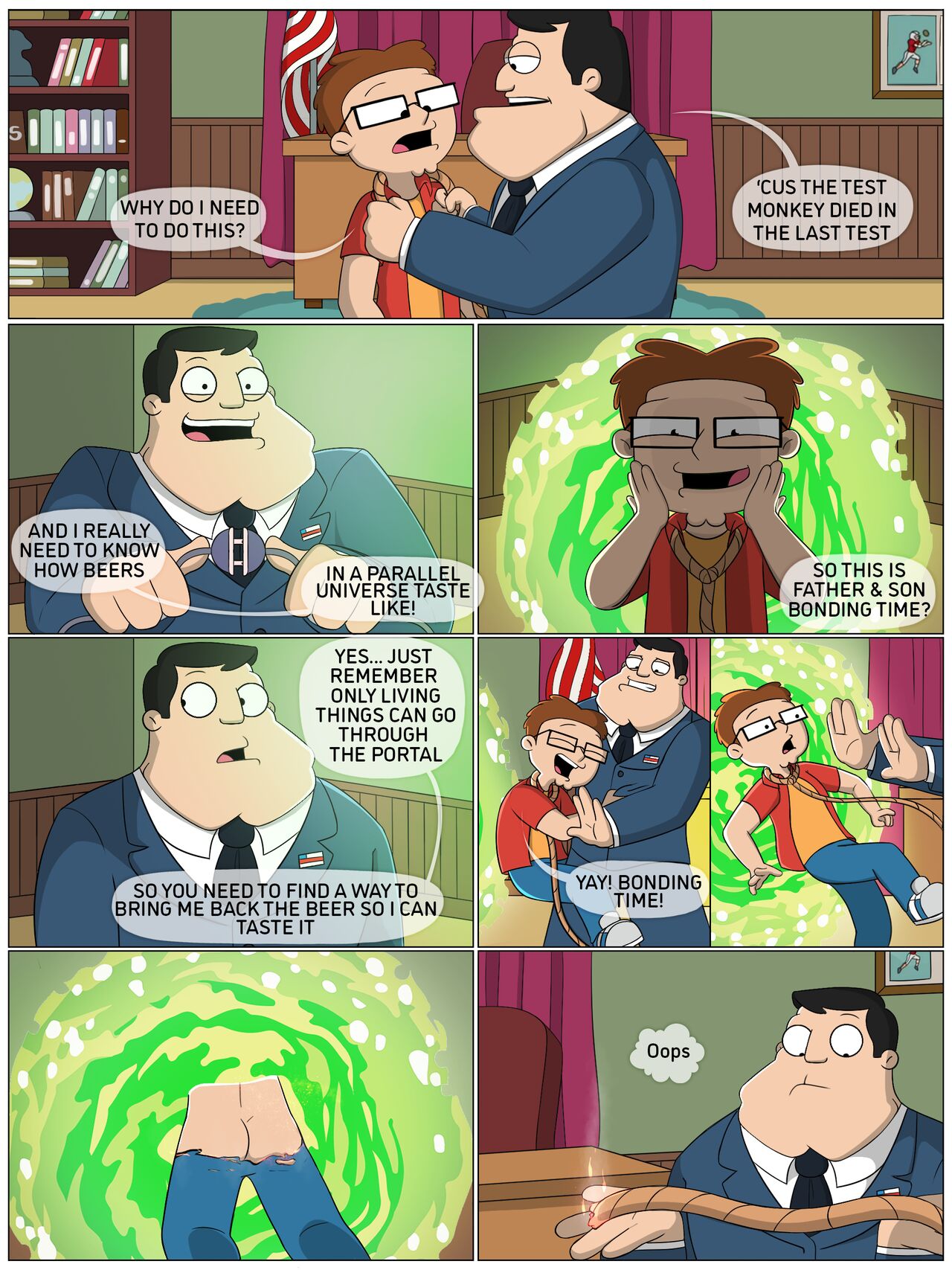 Multiverse Madness  - SeniorG page 1 full