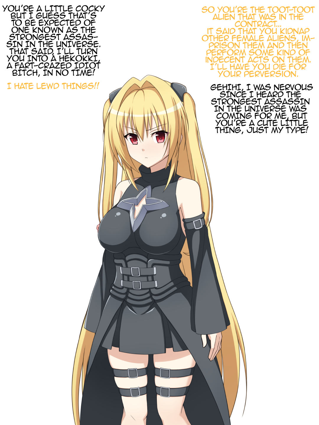 To Love-Ru no Konjiki no Yami no Hekokki Hentai Sennou -The Perverted Brainwashing of To Love-Ru's Golden Darkness Into a Hekokki page 1 full