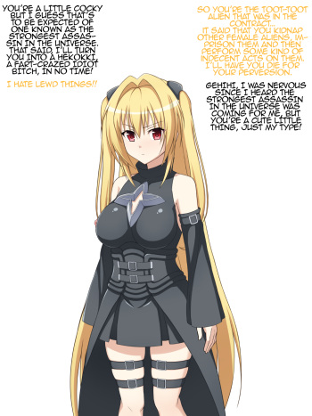 To Love-Ru no Konjiki no Yami no Hekokki Hentai Sennou -The Perverted Brainwashing of To Love-Ru's Golden Darkness Into a Hekokki cover