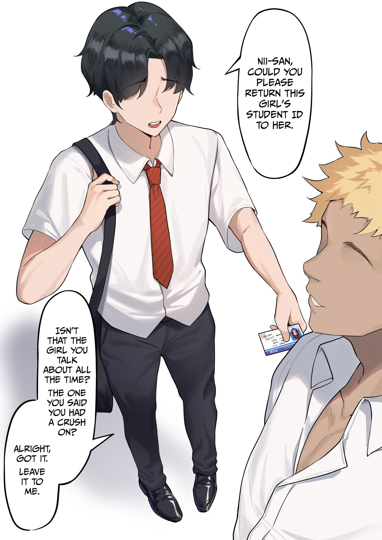 Otouto ga Kataomoi suru Megami o Otoshita page 1 full